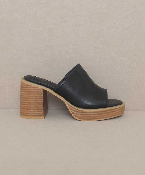 Oasis Society Camille - Platform Slide Heel (Shipping only - No local pickup)