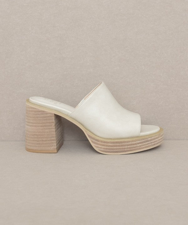 Oasis Society Camille - Platform Slide Heel (Shipping only - No local pickup)