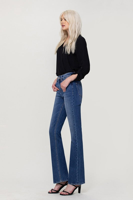 High Rise Stretch Slim Bootcut - Shipping only no local pick up