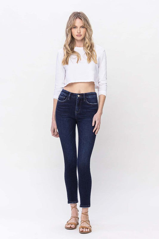 High Rise Ankle Skinny Jeans - Shipping only no local pick up