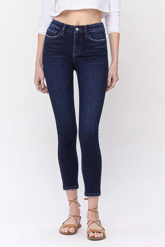 High Rise Ankle Skinny Jeans - Shipping only no local pick up