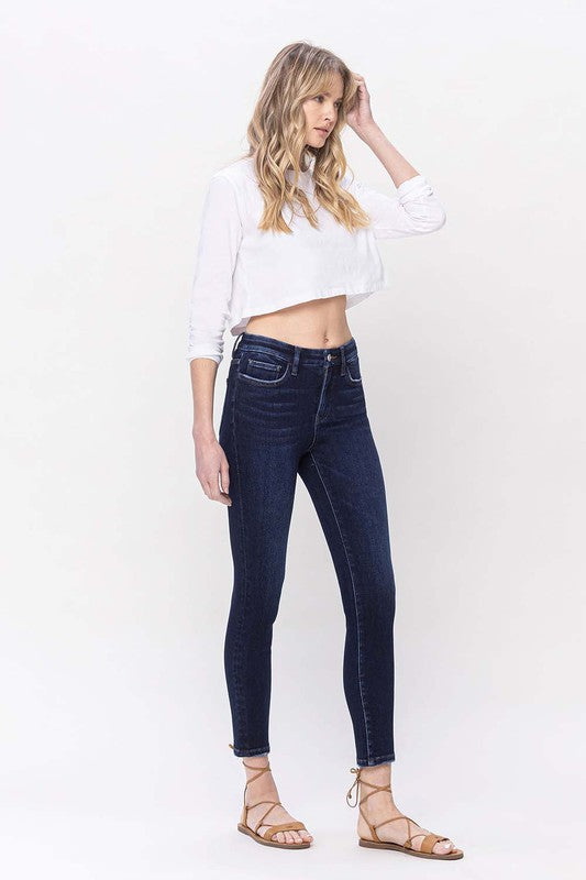 High Rise Ankle Skinny Jeans - Shipping only no local pick up