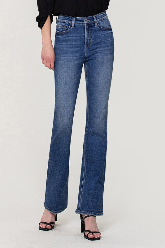 High Rise Stretch Slim Bootcut - Shipping only no local pick up