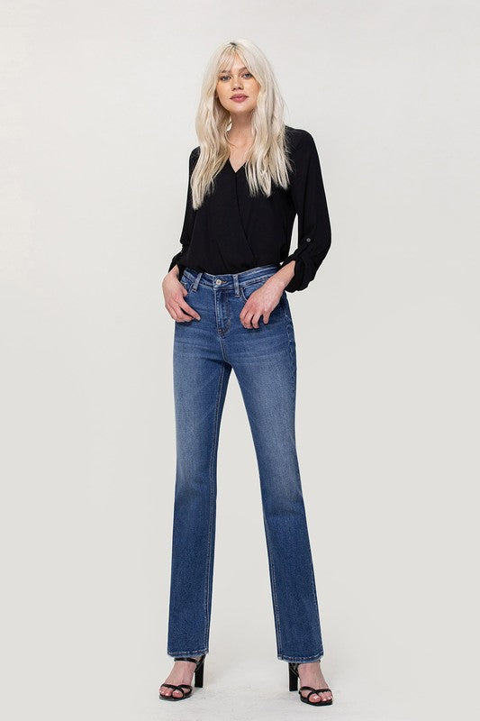 High Rise Stretch Slim Bootcut - Shipping only no local pick up