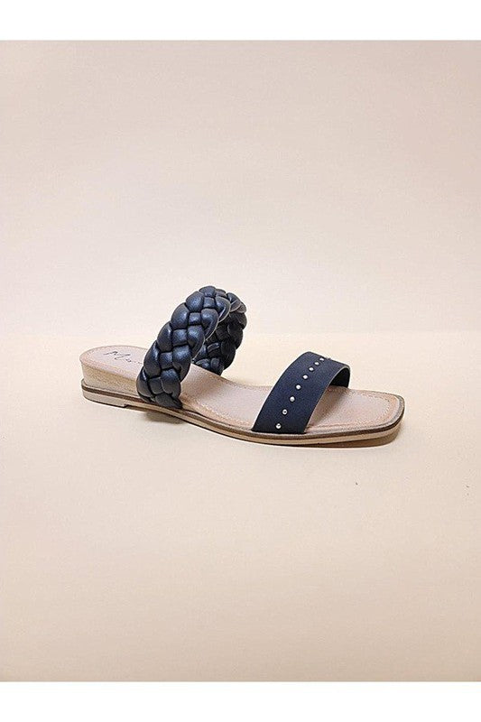 SILAS-SLIDE SANDALS - Shipping only no local pick up