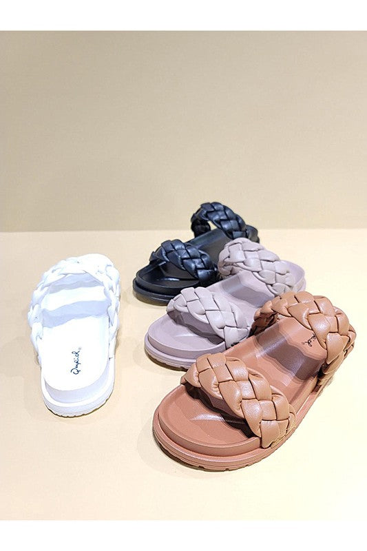 CASUAL SLIDE SANDAL  - Shipping only No local pick up